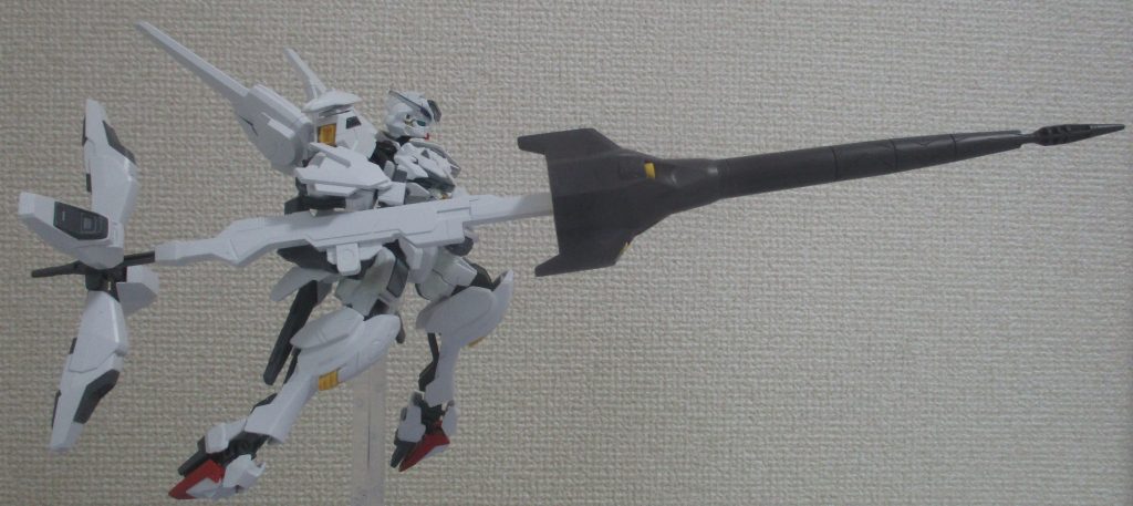 ドリルランス部分以外は、ほぼ白いので、塗装前と見分けつきませんね・・・ww