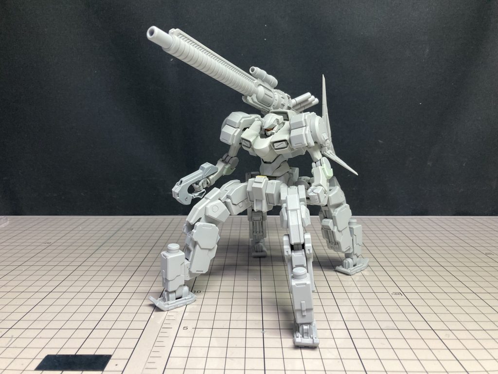 塗装前この辺りでガンプラ要素が迷子