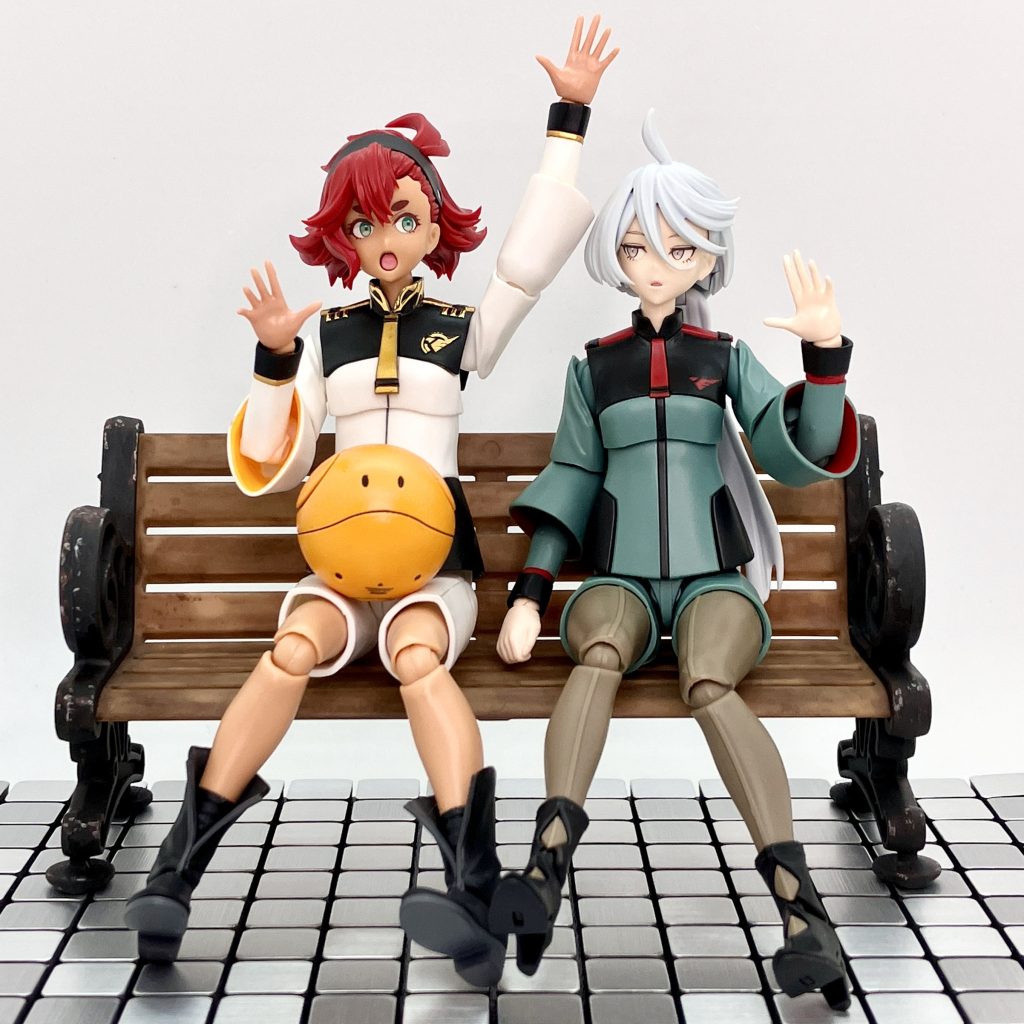 スレッタとミオリネ–2枚目/制作者：@haruka_555