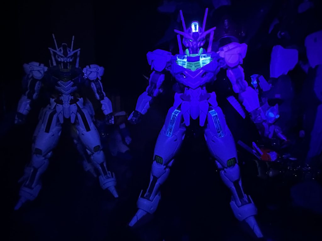 正面から光らせてます①