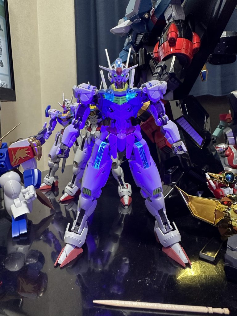 正面から光らせてます②