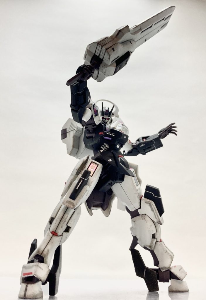 ガンダムシュバルゼッテ–3枚目/制作者：レン@筆塗り部分塗装