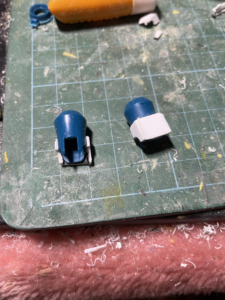 バンシィにポキっと折られないように二の腕強化です(笑)