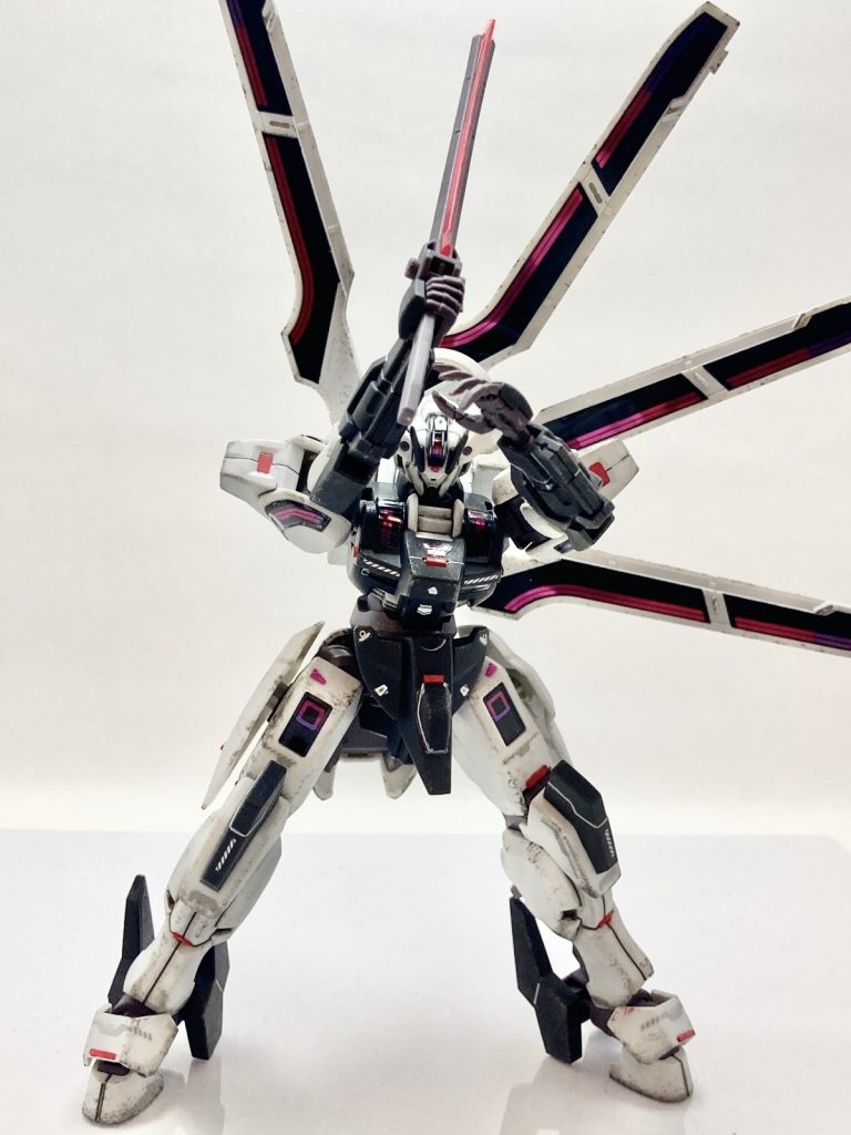 ガンダムシュバルゼッテ–5枚目/制作者：レン@筆塗り部分塗装