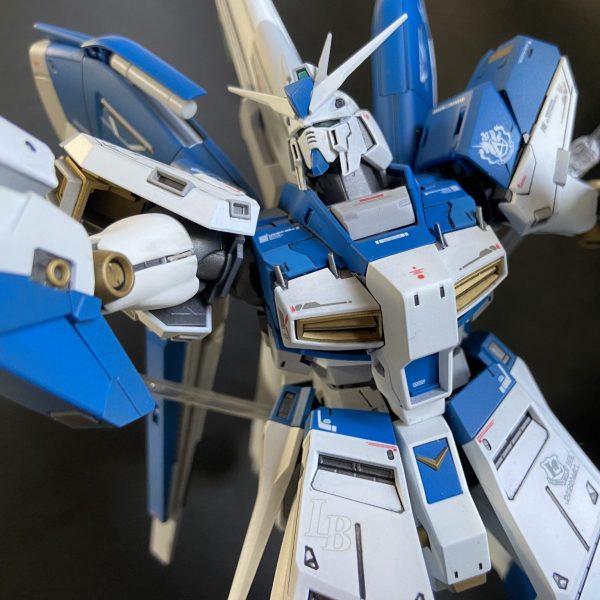 RG Hi-νガンダム　プラモデル　リペイント Ver.KA Hi-νガンダム（RGカラーリペイント）｜ys57さんの