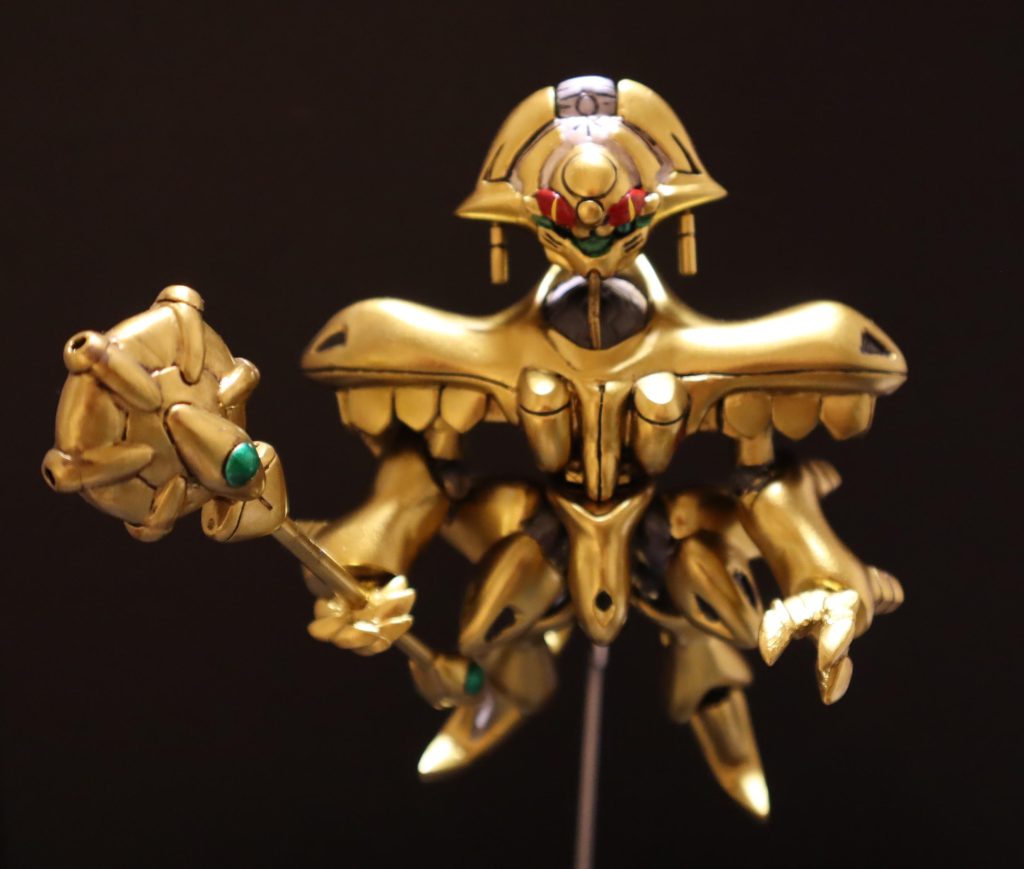 頭部を交換してミダス・タッチ・フラッシュ発動状態。