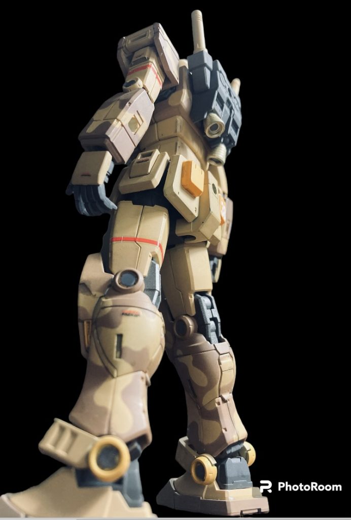 あ、バーニアが垂れてますね