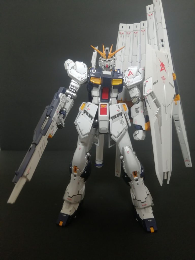 【001】RG 1/144 νガンダム–3枚目/制作者：Book