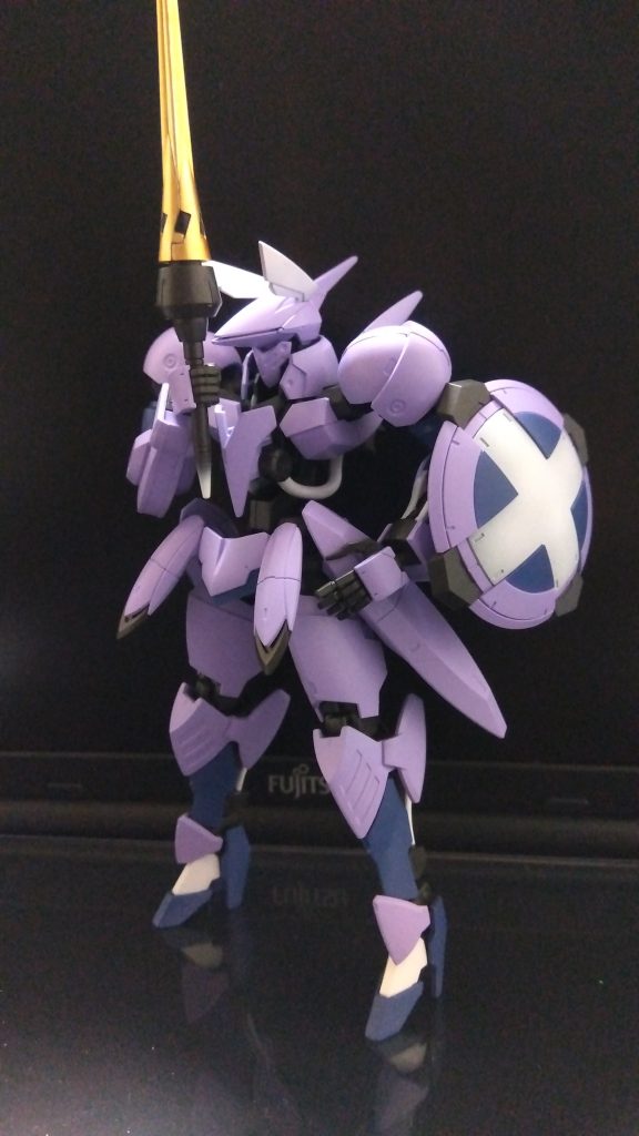 墨入れ前やね…本来のジークルーネ君に比べると随分赤味が強く出ちゃってしまったけど、もう後戻り出来ない…そのまま逝け!!と思ってたな。