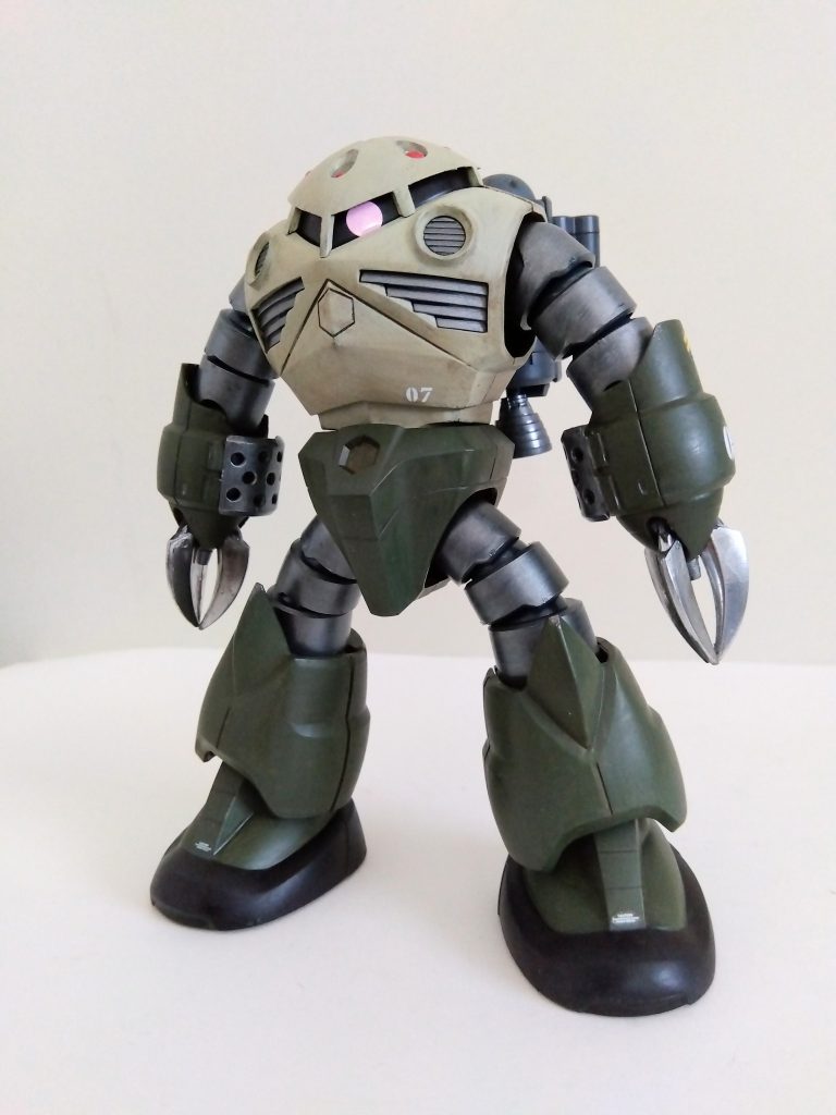 HGUCのシャア専用ズゴックを小改造しました。