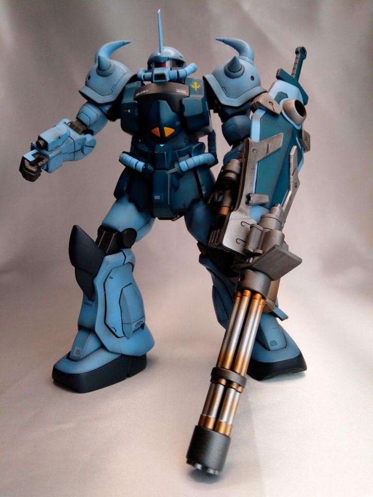 MG  グフ・カスタム（ノリス・パッカード）–2枚目/制作者：@HIDEO0821