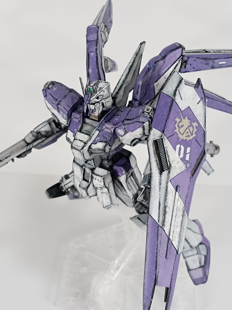 Hi-νガンダム　HGUC–3枚目/制作者：@okki