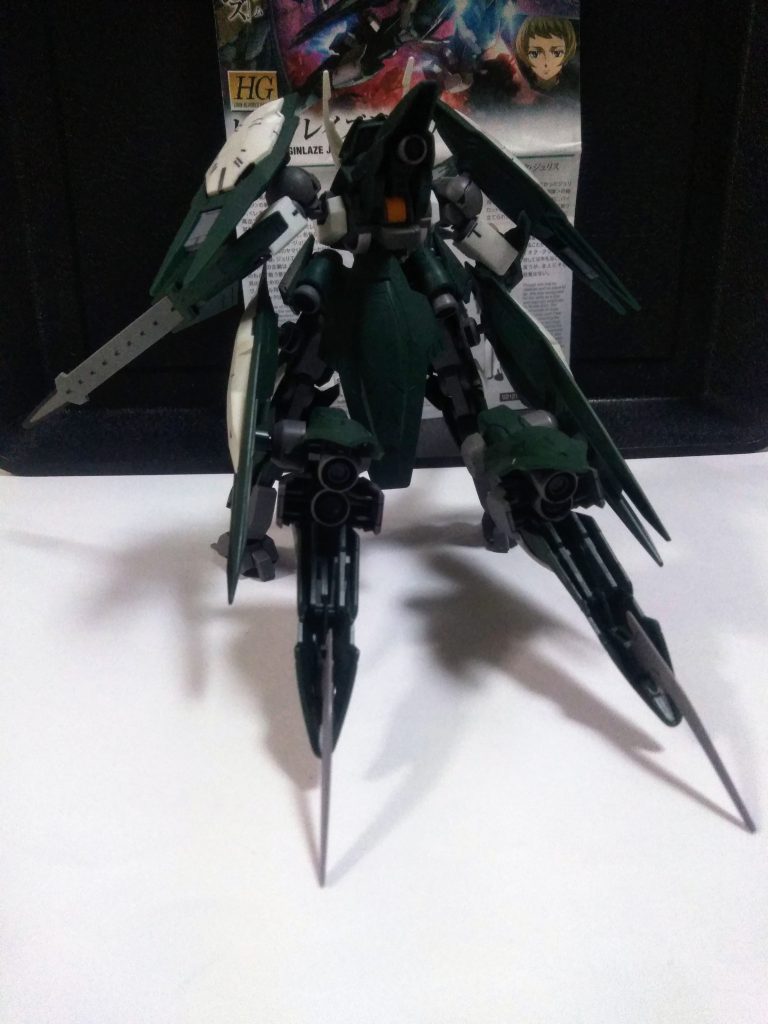 後ろ姿をどうぞ🤗 このスラスター盛り盛りの姿に『ご飯のおかわり四杯いけます😂』