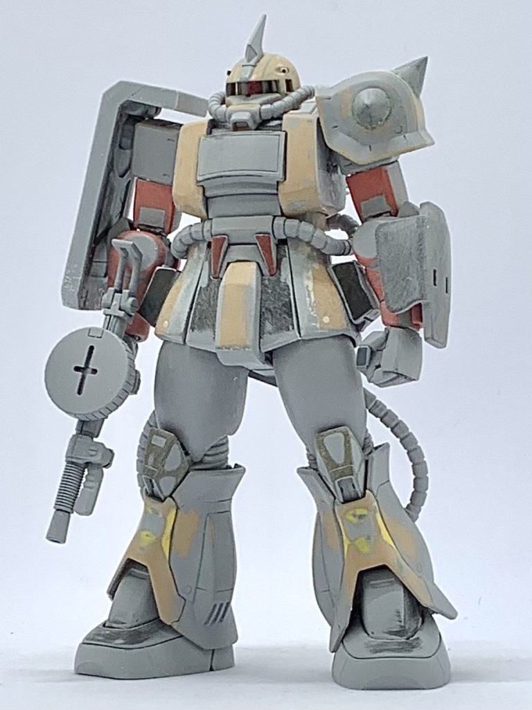 無闇とややこしいスネをすっきりと。これでまあほぼオリジン味消せたかなあと。 