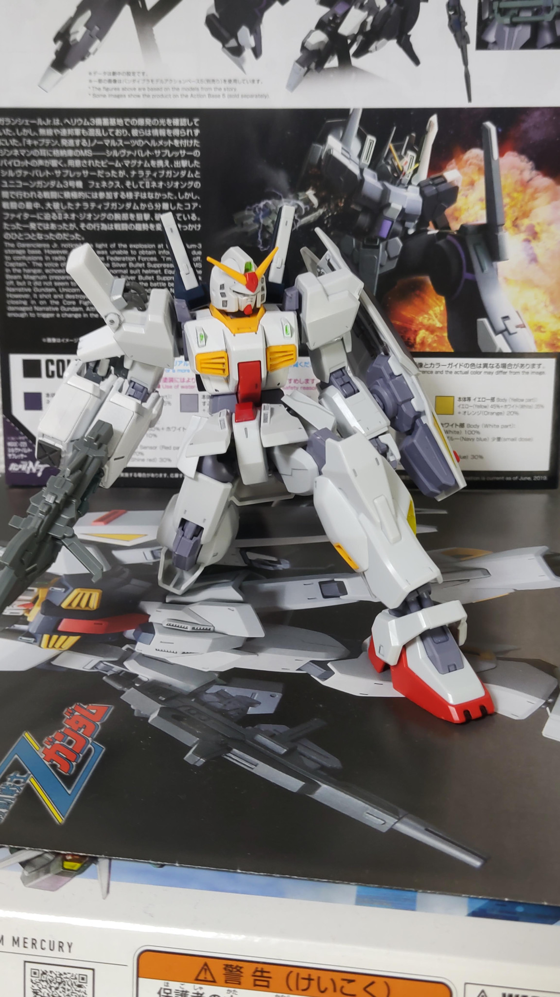 バナージ専用ガンダムMk-Ⅱ｜ウサ耳コアラさんのガンプラ作品｜GUNSTA（ガンスタ）