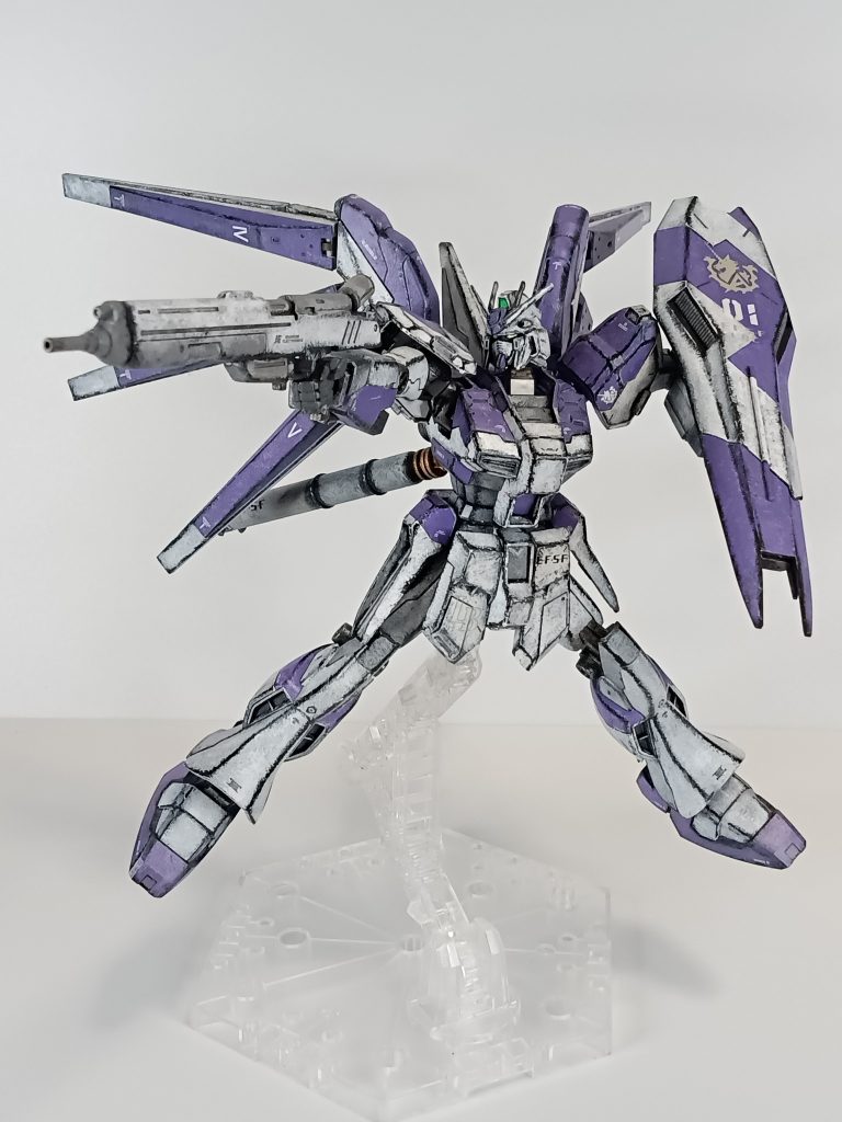 Hi-νガンダム　HGUC–5枚目/制作者：@okki