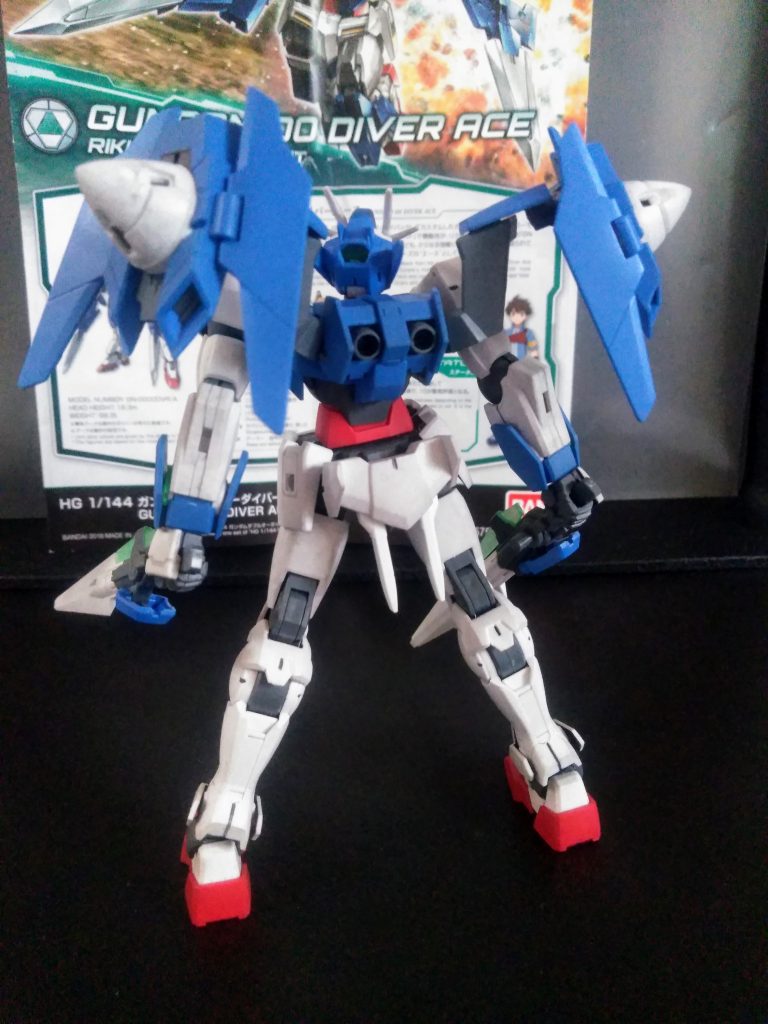 全体的に『素のダブルオー ガンダム』らしさが残っていますね🧐　この番組の放映が決まった時のワクワク感💕『自分の好きなモノが周知される』って嬉しいモノですね😆