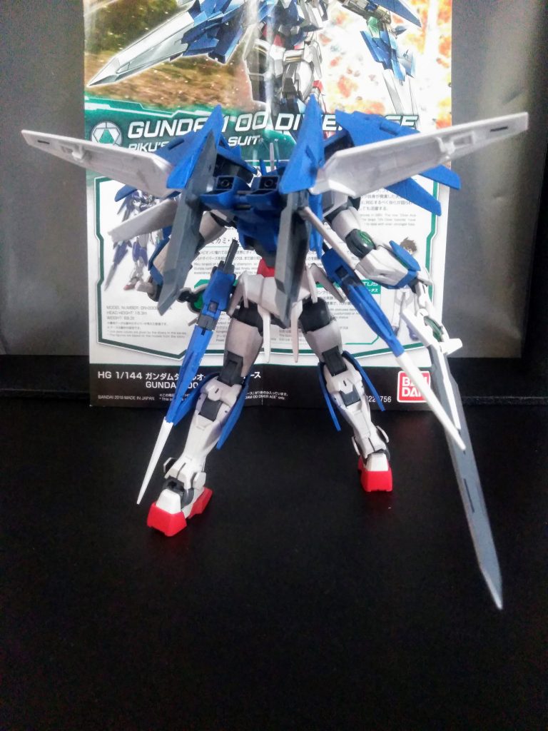 ハイ。ウイング展開❗　おぉ！此れはナカナカ見応えがありますね😍