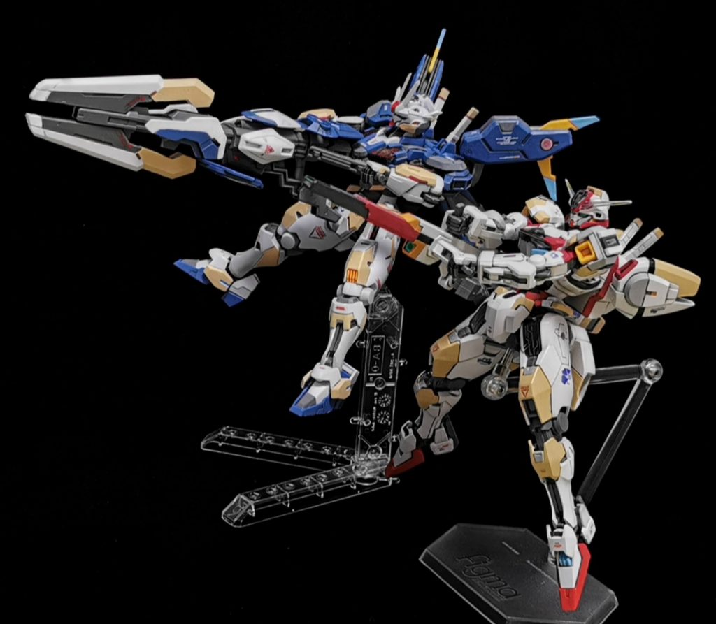 スパロボがいずれやってくれる…と思う光景w条件達成でエアリアル改修型（エリクト）が参入して合体攻撃してくれると期待してますw