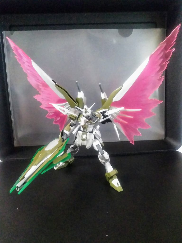 『光りの翼』展開❗❗ 『GN シールド』はランスモードへ移行😋 此がまた重たい😭