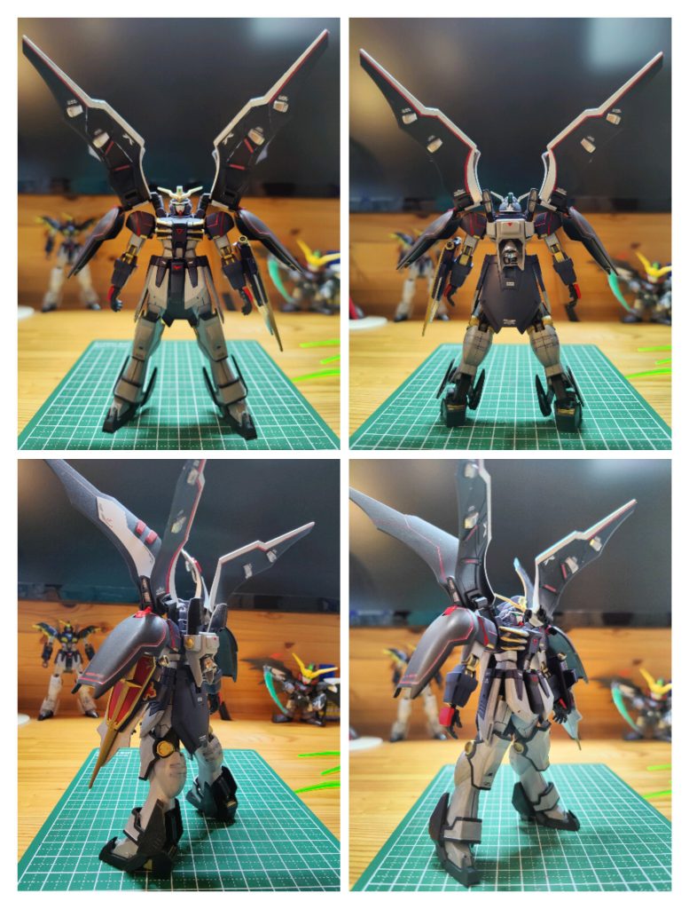 前後左右から。うむ、満足じゃw