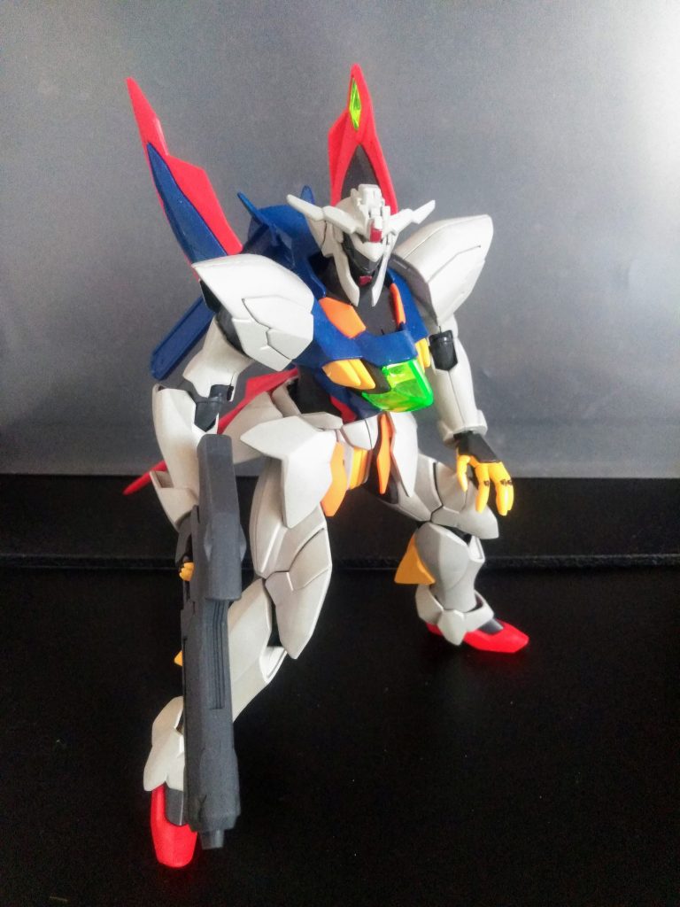 この子はフォース『ディストラクション』所属『ガンダム ゼイドラ』となります😁　         ご覧の通り『HGガンダムAGEシリーズのゼイドラ』からの転生です😆  