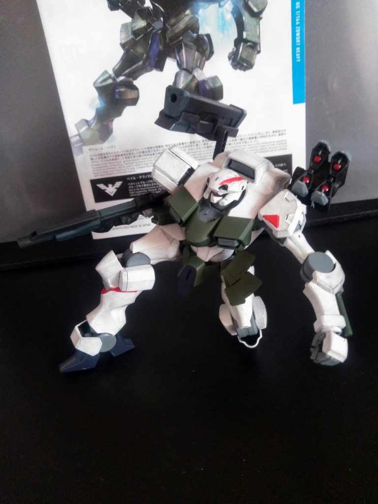 『無印ザウォート』に比べ武装が充実しているこの子。色んなシチュエーションが楽しめます😋