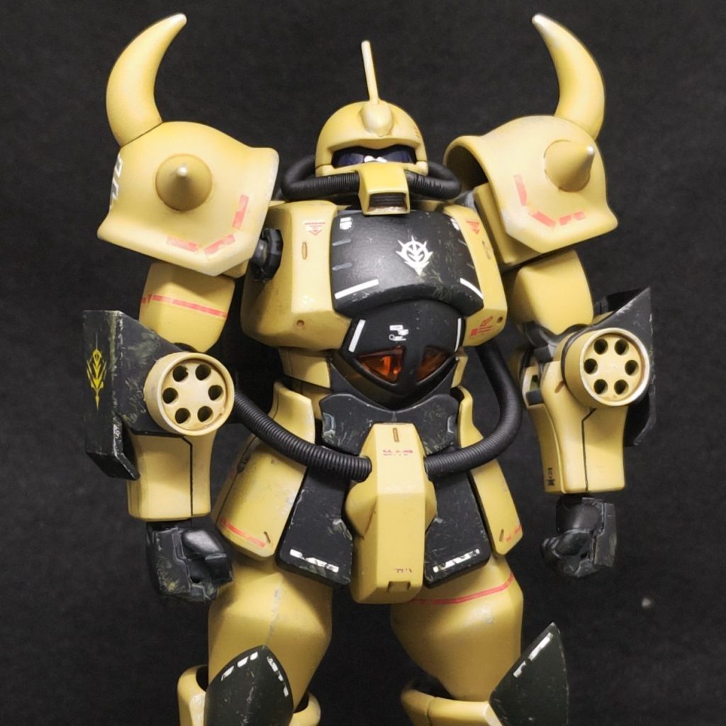 砂漠の駐屯地（リバイブグフ）｜tatsuya_recordsさんのガンプラ作品