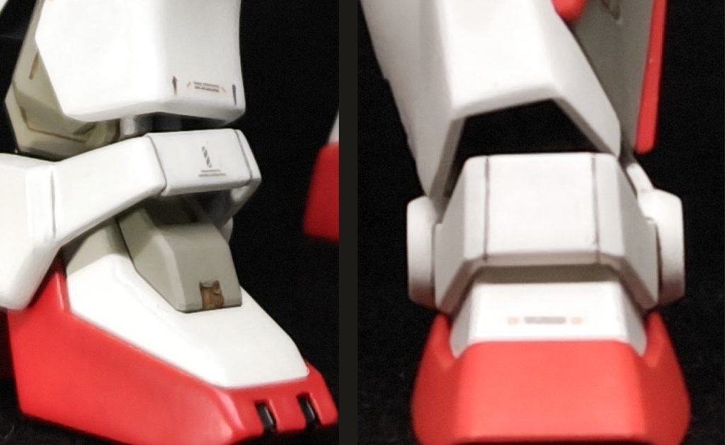 以前に投稿したMARK Ⅱとアレックスのアンクルアーマーでも同じことをしていました。