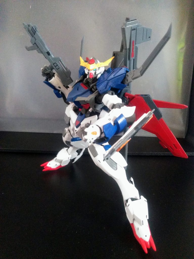 次なるこの子はフォース 『フルブラスト』所属『バルバトス ルプス ガンダム フルブラスト』ご覧の通りに『運命の真似っこ』と成ります🤣 