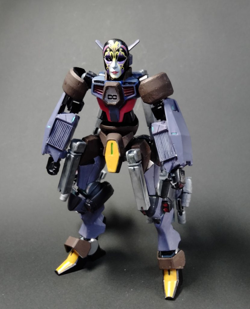 主なパーツは頭部、胴体→ガンダムAGE1タイタス腕部→ジャンクパーツ等オリジナル脚部→ザウォート