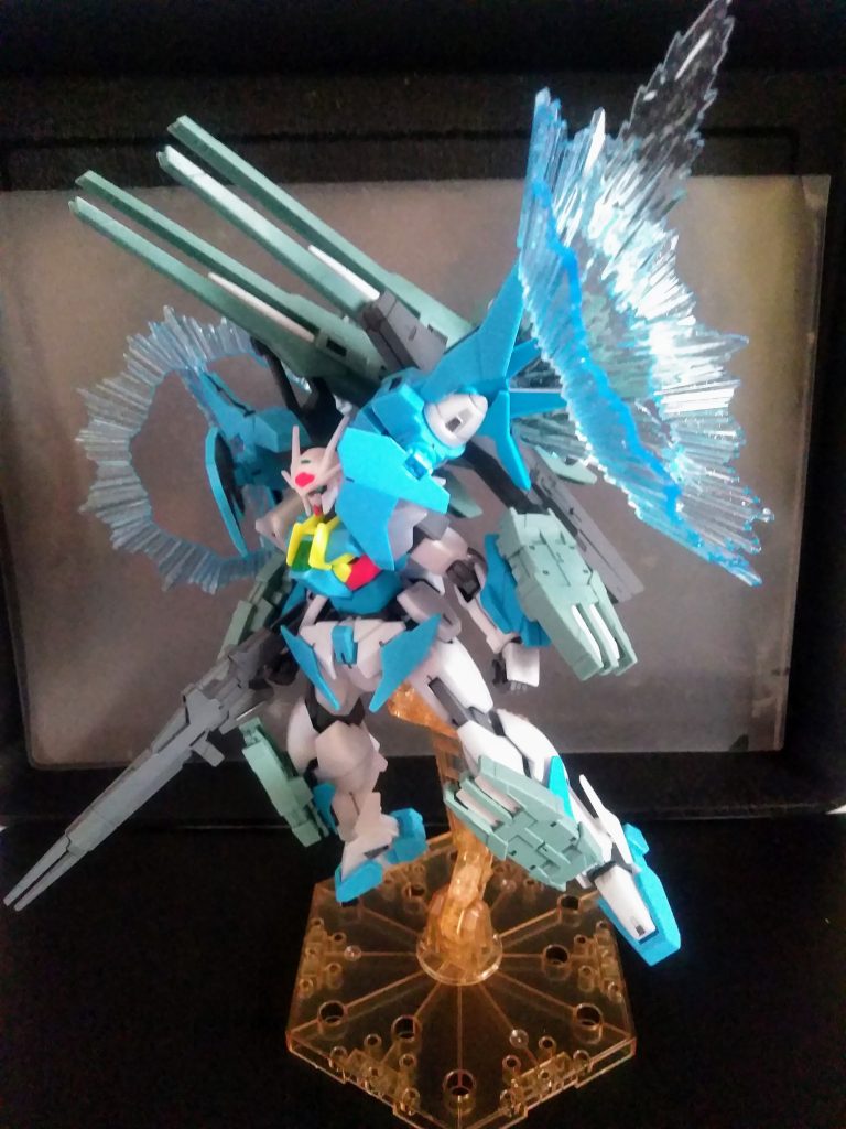更にパワーアップ機体で『リライズに登場するG.OO.S.メビウス』も欲しかったのですが『コロナの関係』で入手出来ませんでした。                                        無念😭お目汚し ありがとうございました。