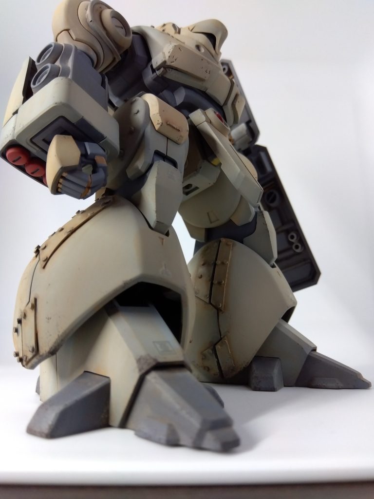 HGズサ　イメージは戦車に寄せて–6枚目/制作者：Ozの模型兵