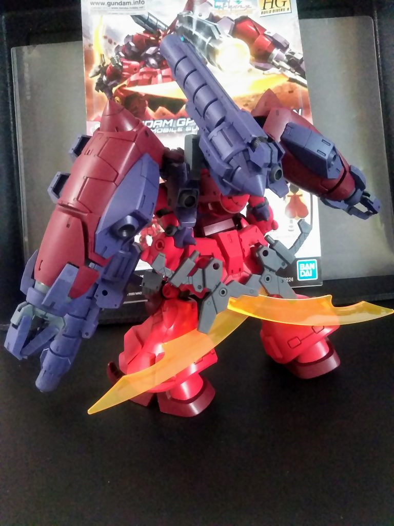 元キットも動かし難いですが、ソレを引き継いだこの子も相当シンドイです😭