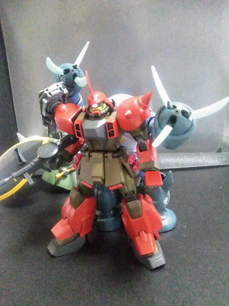 ハイ。換装                     もぅ、見たまんまですね🤣                            『ズゴック・ウィザード』