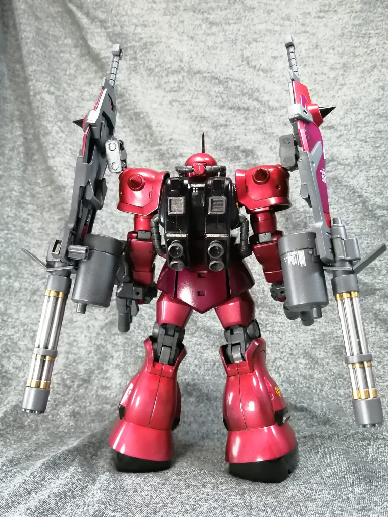 グフ・カスタム レッド・オーガ 『紅鬼』–6枚目/制作者:LUCIOLE