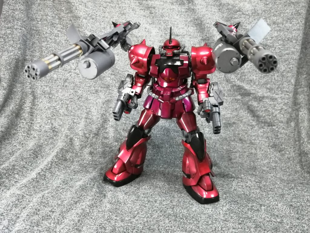グフ・カスタム レッド・オーガ 『紅鬼』–7枚目/制作者:LUCIOLE