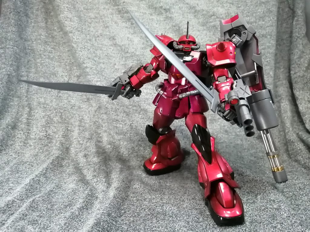 グフ・カスタム レッド・オーガ 『紅鬼』–9枚目/制作者:LUCIOLE