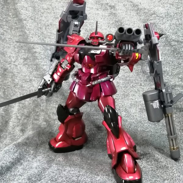 グフ・カスタム　レッド・オーガ　『紅鬼』