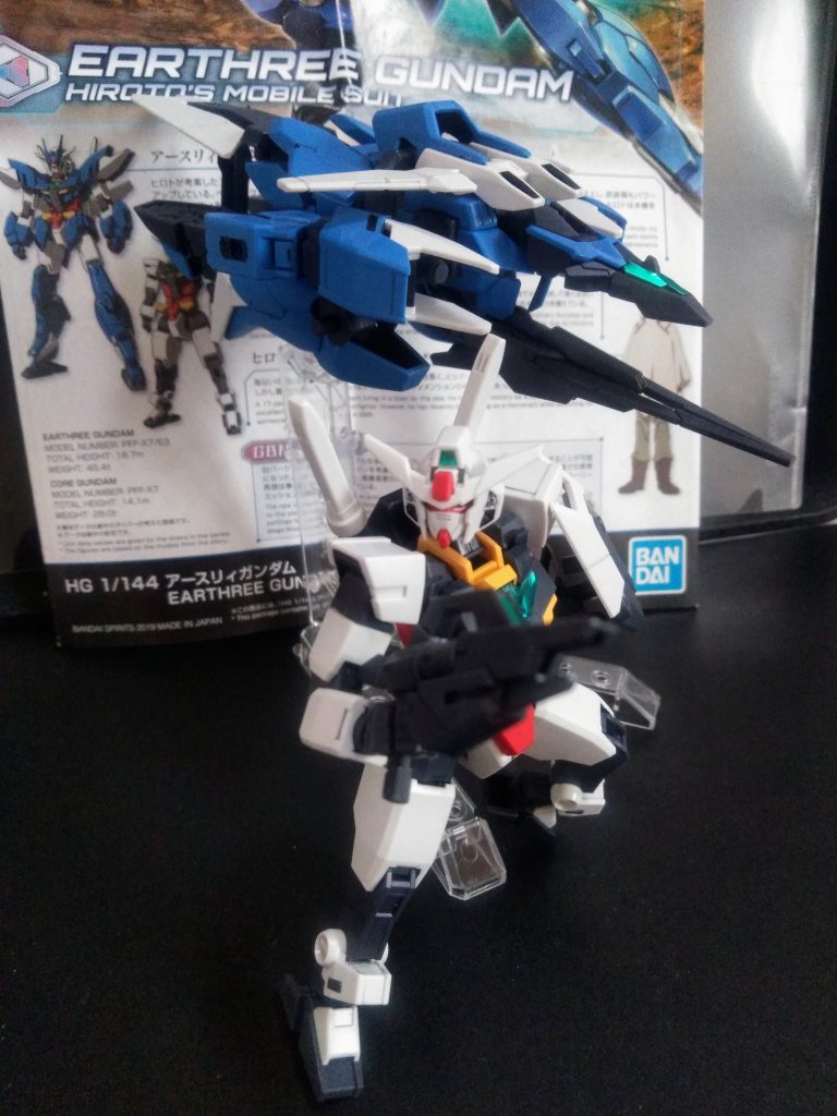 遂に最終シリーズまでたどり着きました😆過去完成キットはこのシリーズで一段落と成ります😤主人公ガンプラ 第一号となるこの子😊 『未組み立て状態』なのに中古屋さんで 400 円で身請けです😲❗