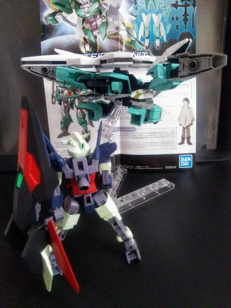 『コア ガンダム Ⅱ』は『コア フライヤー』という飛行形態への変形が可能となっております🧐 まぁ、今回はご容赦くださいますよぅ🙇