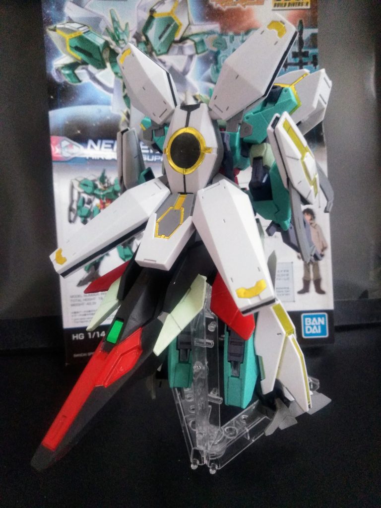 本来は『コア ガンダムⅡ』のシールドは接続しないのですが、出来そうなのでヤッときました😋