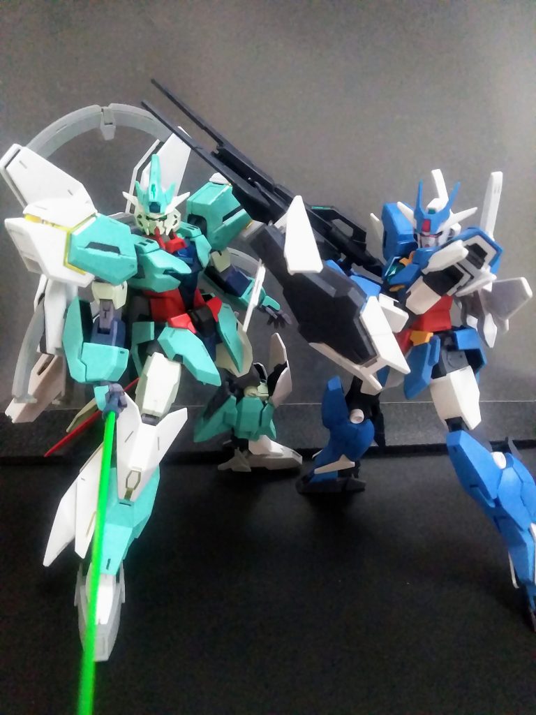 『コア ガンダム系』は、とてもプレイバリューが高いので色々な使い方が出来そうです😍 お目汚し ありがとうございました。