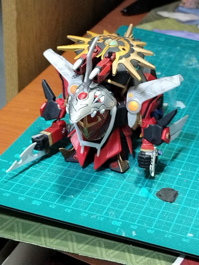 真正面から見ると,非常に短足に見えるので,少し角度をつけて。