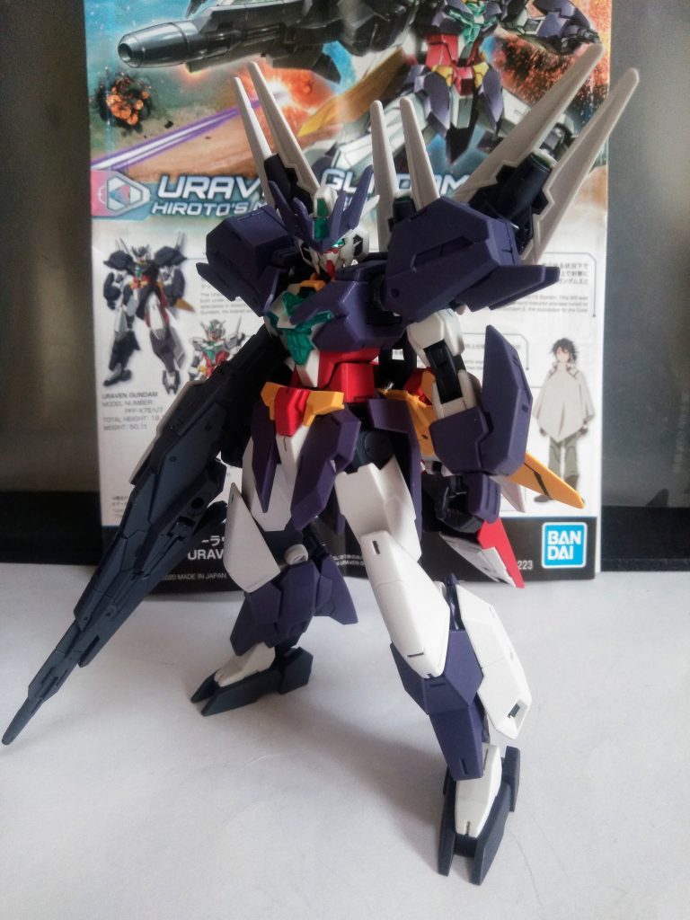 此方も『コア ドッキング!』           『ユーラヴェン ガンダム』の爆誕です😤自分、8体の中でこの子が一番カッコ良いと考えます🤗