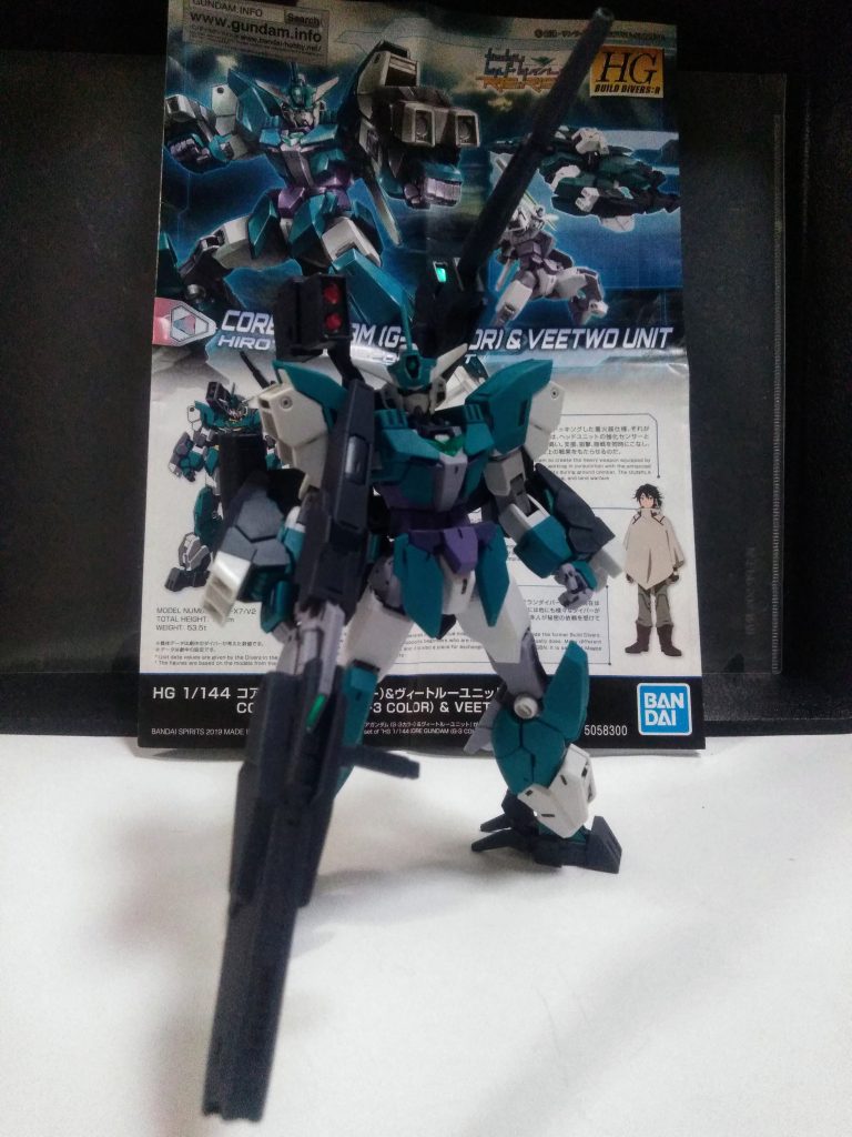 　そんな訳で『コア ドッキング！』　　　　　　　　　砲撃戦仕様の機体となります🤔