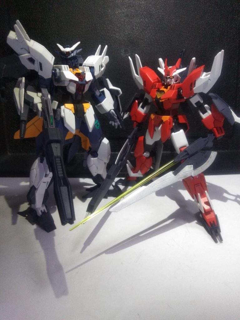 あっ!バックショット忘れた😱 此で『コア ガンダム』八種類、晒し終わりました・・・地味に疲れる😣💦⤵️ お目汚し ありがとうございました。