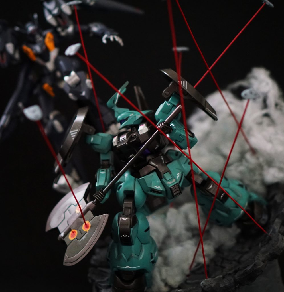 ファラクトをぼかすと、距離感が出ていいですね。