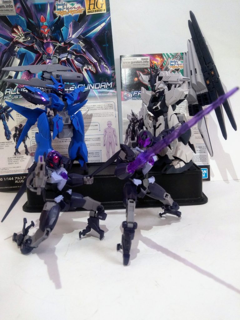 ハイ。今や『敵側にガンダムがいるのは当たり前!』となってる今日この頃😆 トリを務めるのはコチラ『アルス コア ガンダム』と相成ります😤