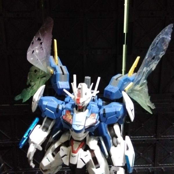 ガンダムエアリアル改修型　妖精の羽根生やしてみました(仮)